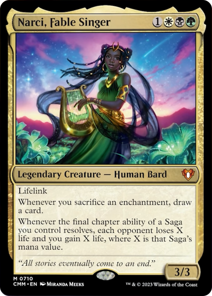 Narci, Fable Singer [Commander Masters] | Good Games Morley
