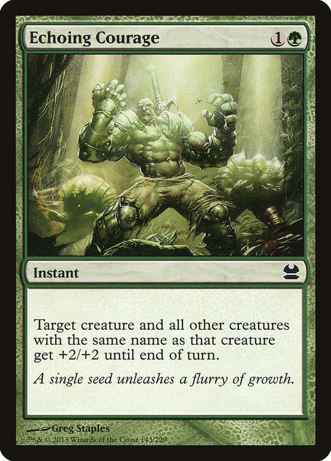 Echoing Courage 143/229 (Modern Masters)  - Foil | Good Games Morley