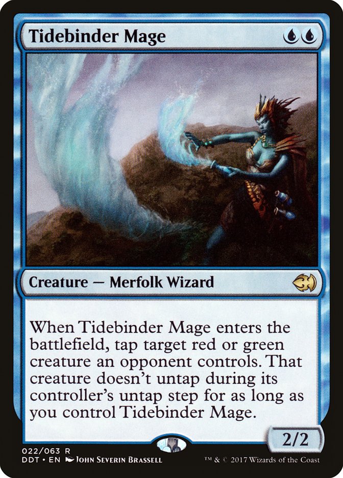 Tidebinder Mage 22/63 (Duel Decks: Merfolk vs. Goblins)  | Good Games Morley