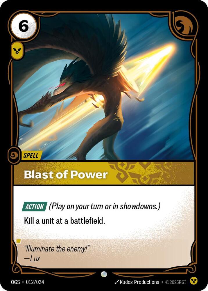 Blast of Power 12/24 (Origins: Proving Grounds)  | Good Games Morley