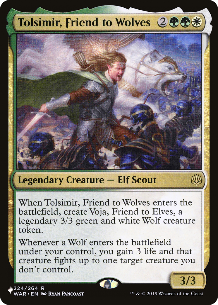 Tolsimir, Friend to Wolves [The List] | Good Games Morley