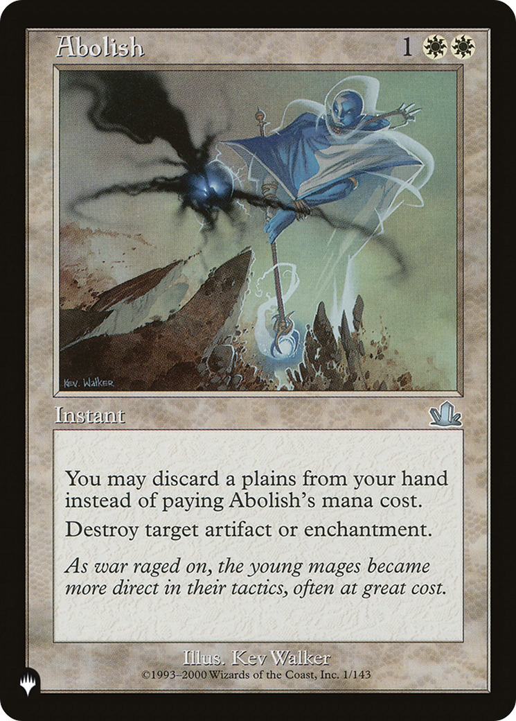 Abolish [The List] | Good Games Morley