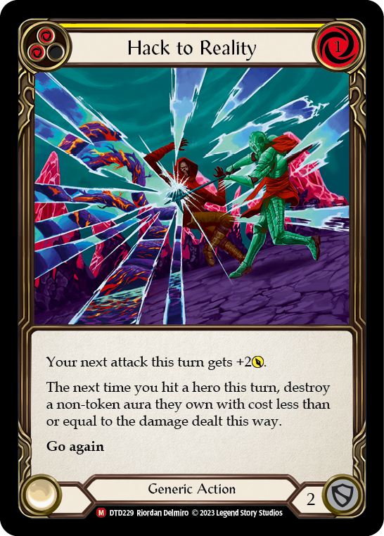 Hack to Reality [DTD229] (Dusk Till Dawn)  Rainbow Foil | Good Games Morley