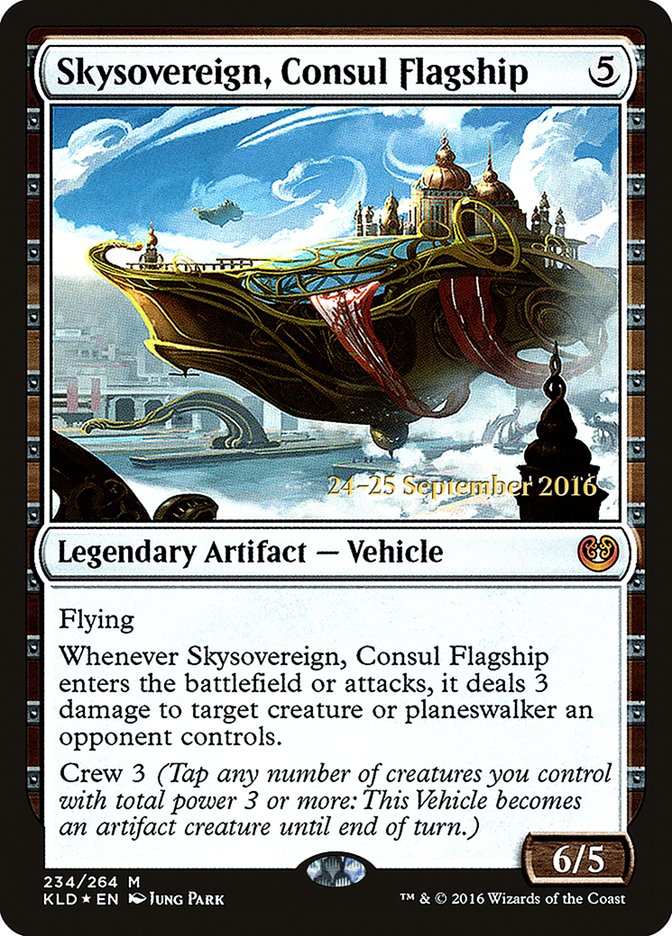 Skysovereign, Consul Flagship [Kaladesh Prerelease Promos] | Good Games Morley