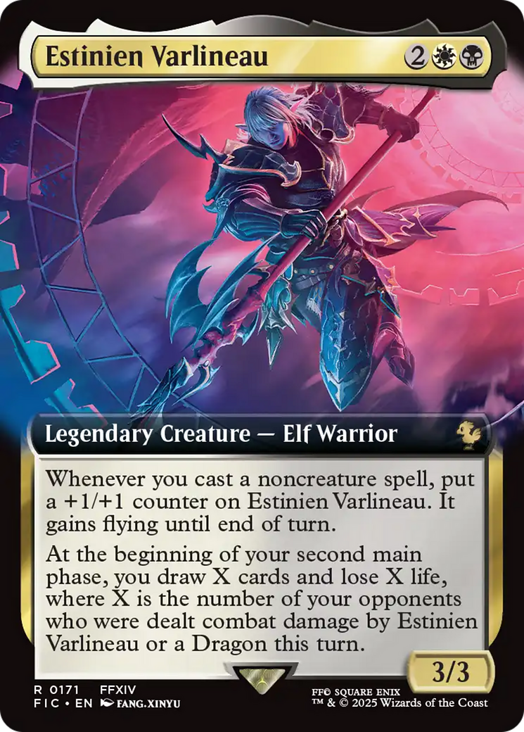 Estinien Varlineau (Extended Art) [FINAL FANTASY Commander] | Good Games Morley