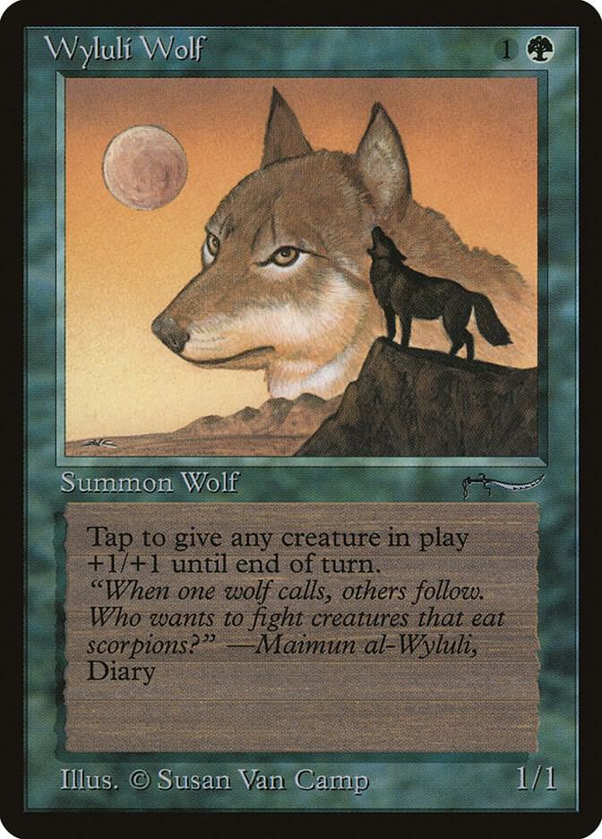 Wyluli Wolf 55/78 (Arabian Nights)  | Good Games Morley