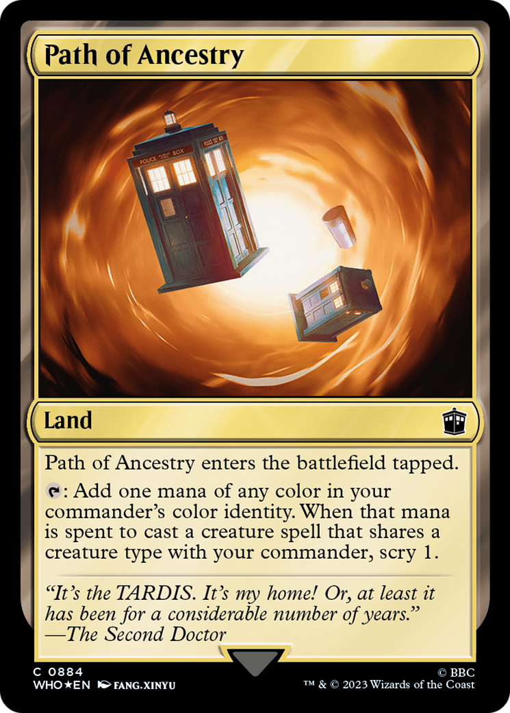 Path of Ancestry (Surge Foil) [Doctor Who] | Good Games Morley