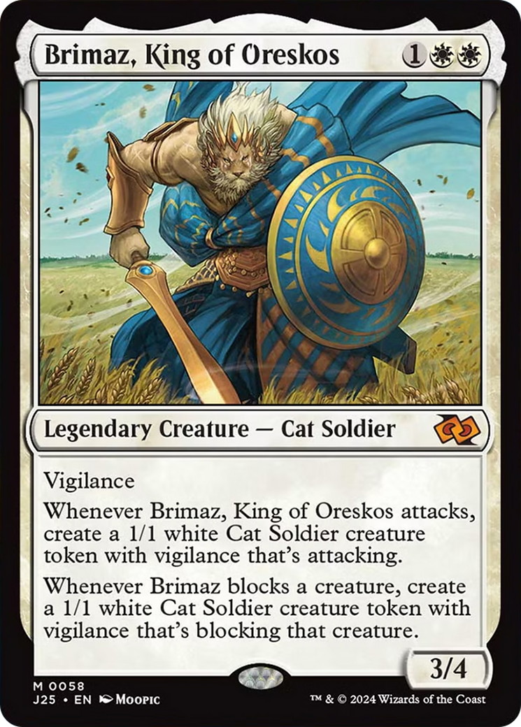 Brimaz, King of Oreskos (Anime) [Foundations Jumpstart] | Good Games Morley