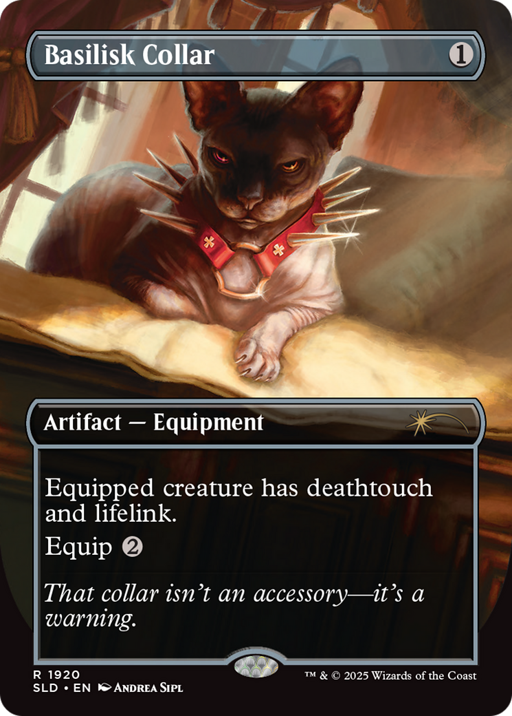 Basilisk Collar (1920) (Rainbow Foil) [Secret Lair Drop Series] | Good Games Morley