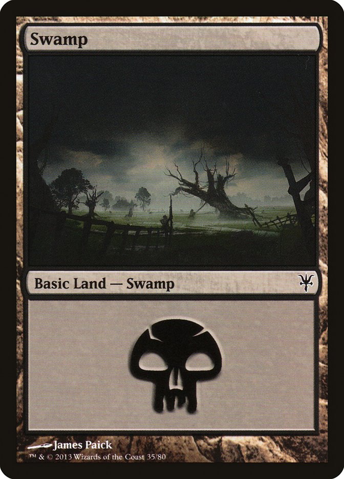 Swamp (35) [Duel Decks: Sorin vs. Tibalt] | Good Games Morley