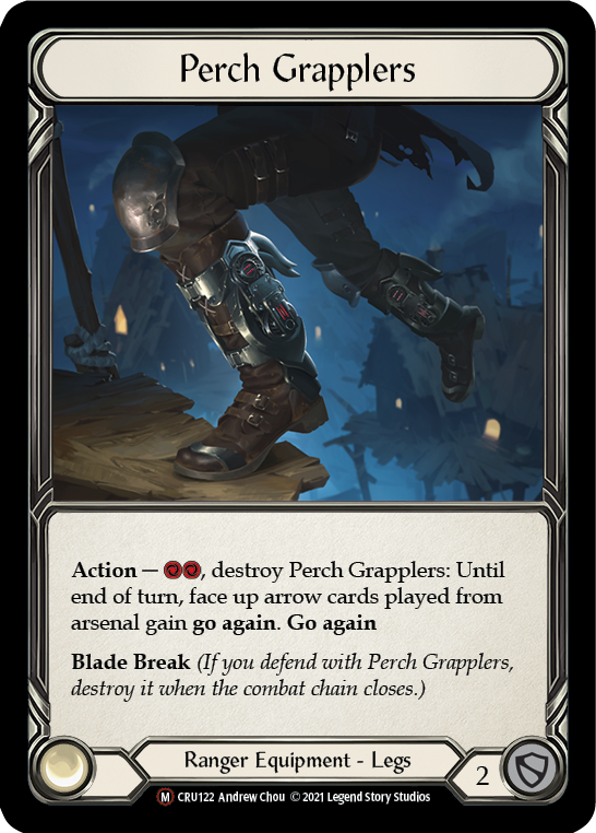 Perch Grapplers [U-CRU122] (Crucible of War Unlimited)  Unlimited Rainbow Foil | Good Games Morley