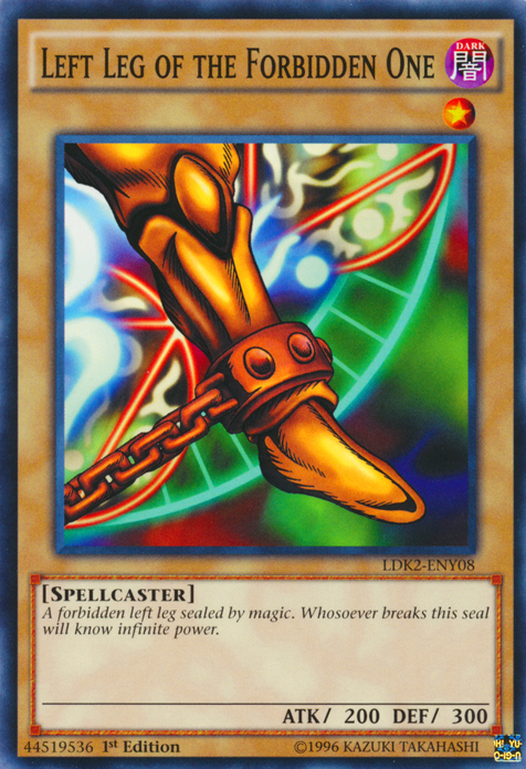 Left Leg of the Forbidden One [LDK2-ENY08] Common | Good Games Morley
