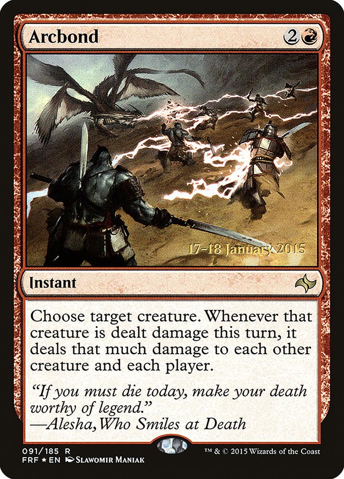 Arcbond [Fate Reforged Prerelease Promos] | Good Games Morley