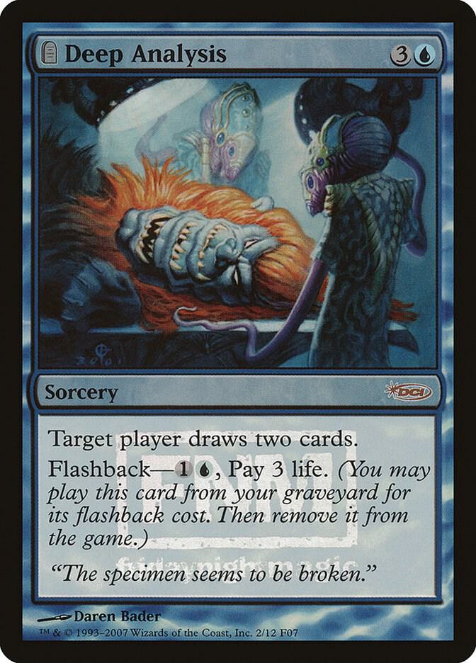 Deep Analysis 2/12 (FNM Promos)  - Foil | Good Games Morley