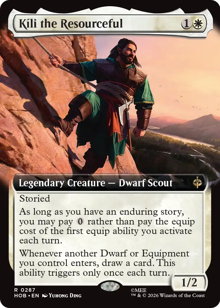 Kili the Resourceful (Extended Art) [The Hobbit] | Good Games Morley