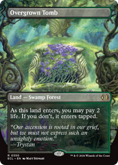 Overgrown Tomb (Borderless) [Lorwyn Eclipsed] | Good Games Morley