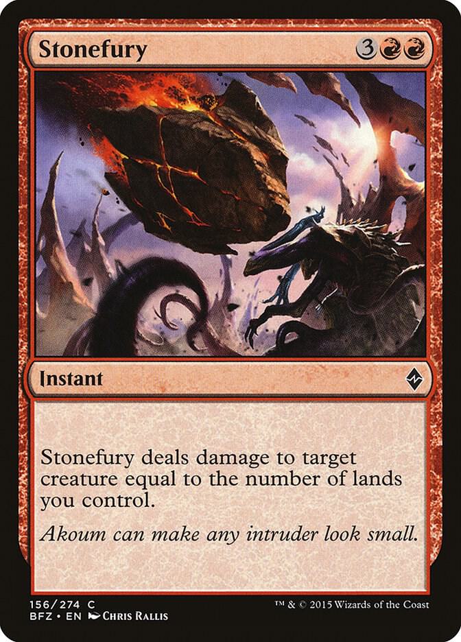 Stonefury 156/274 (Battle for Zendikar)  | Good Games Morley