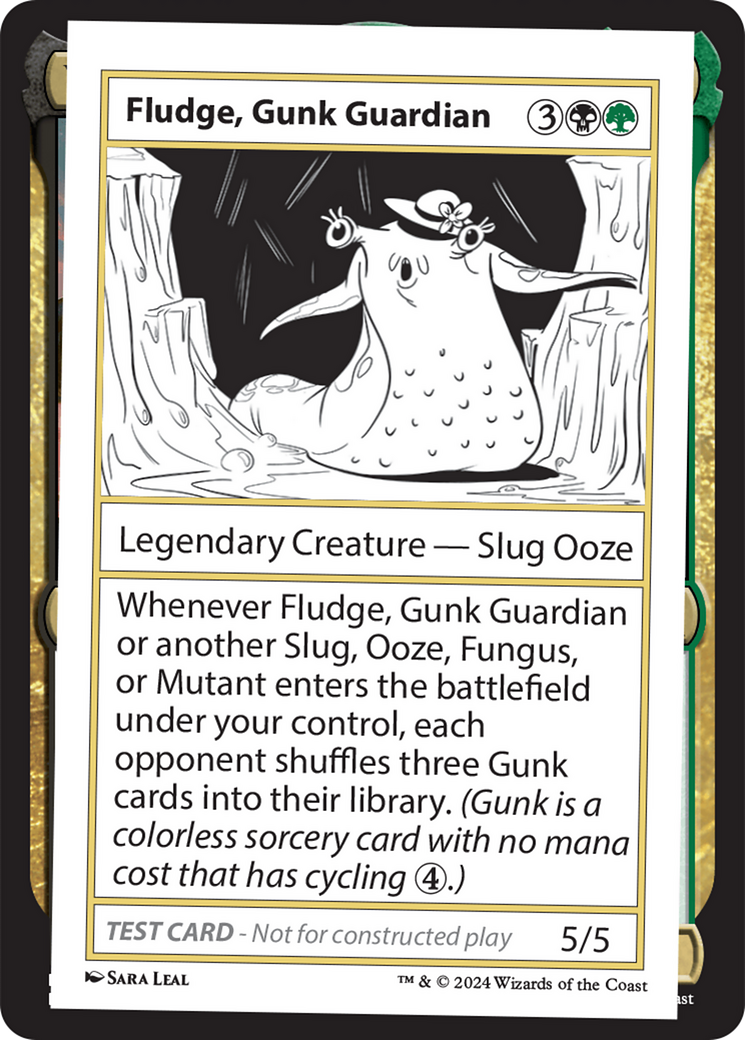 Fludge, Gunk Guardian [Mystery Booster 2 Playtest Cards] | Good Games Morley