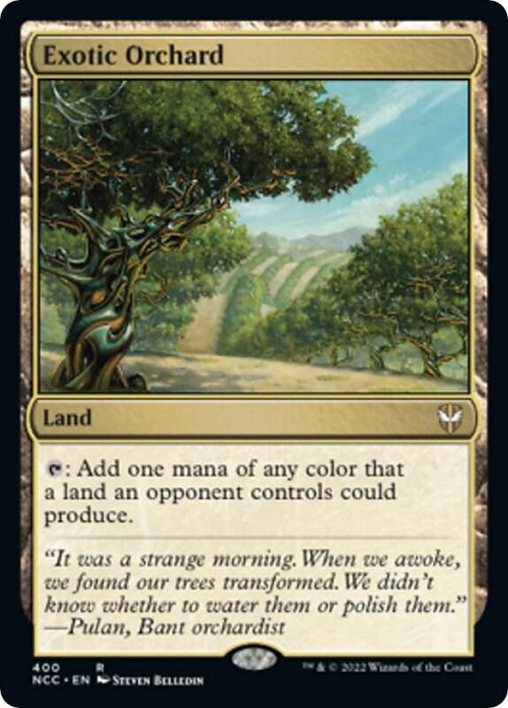 Exotic Orchard 400 (Commander: Streets of New Capenna)  | Good Games Morley
