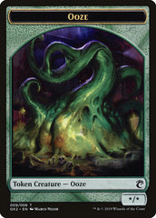 Ooze // Frog Lizard Double-Sided Token [Ravnica Allegiance Guild Kit Tokens] | Good Games Morley