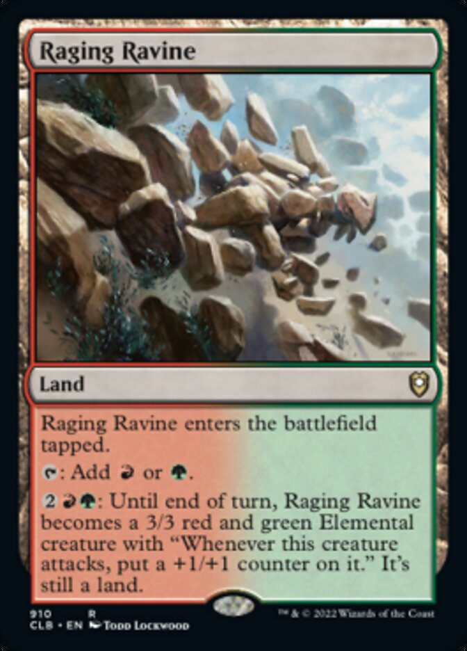 Raging Ravine [Commander Legends: Battle for Baldur's Gate] | Good Games Morley
