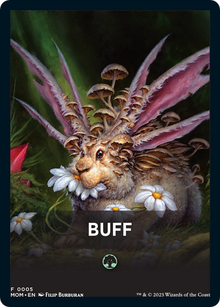 Buff Theme Card [March of the Machine Tokens] | Good Games Morley