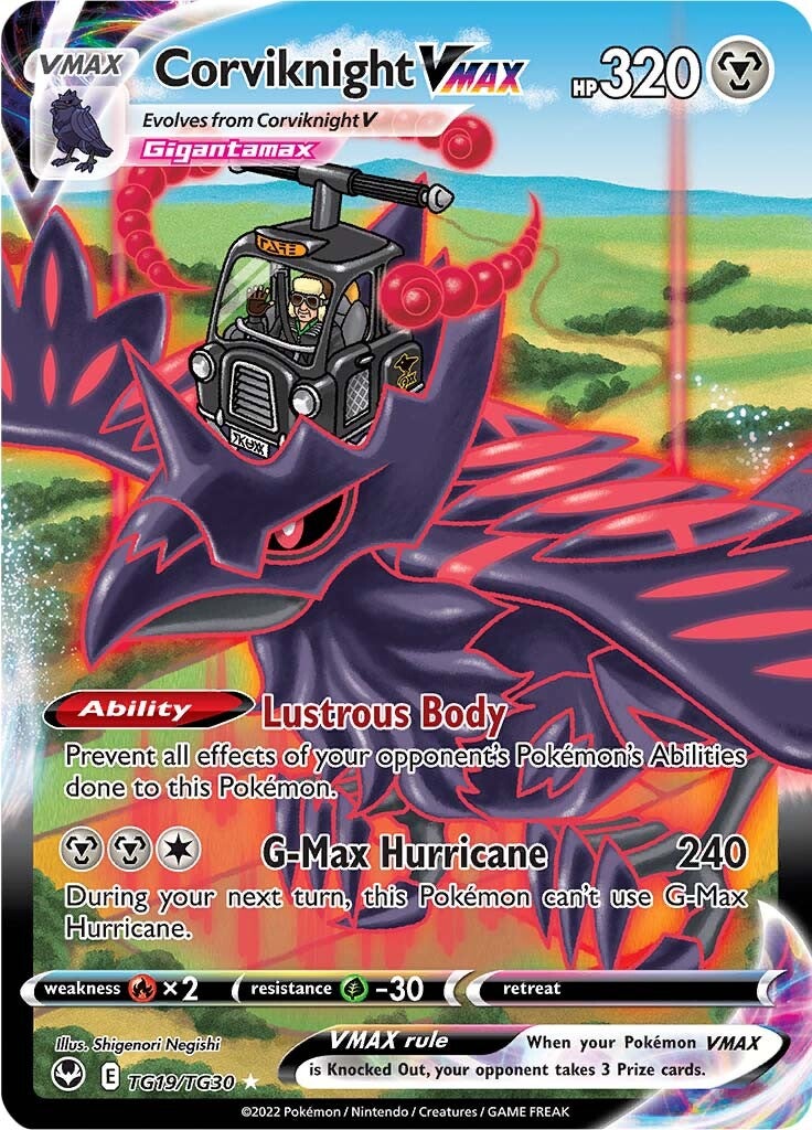 Corviknight VMAX (TG19/TG30) [Sword & Shield: Silver Tempest] | Good Games Morley