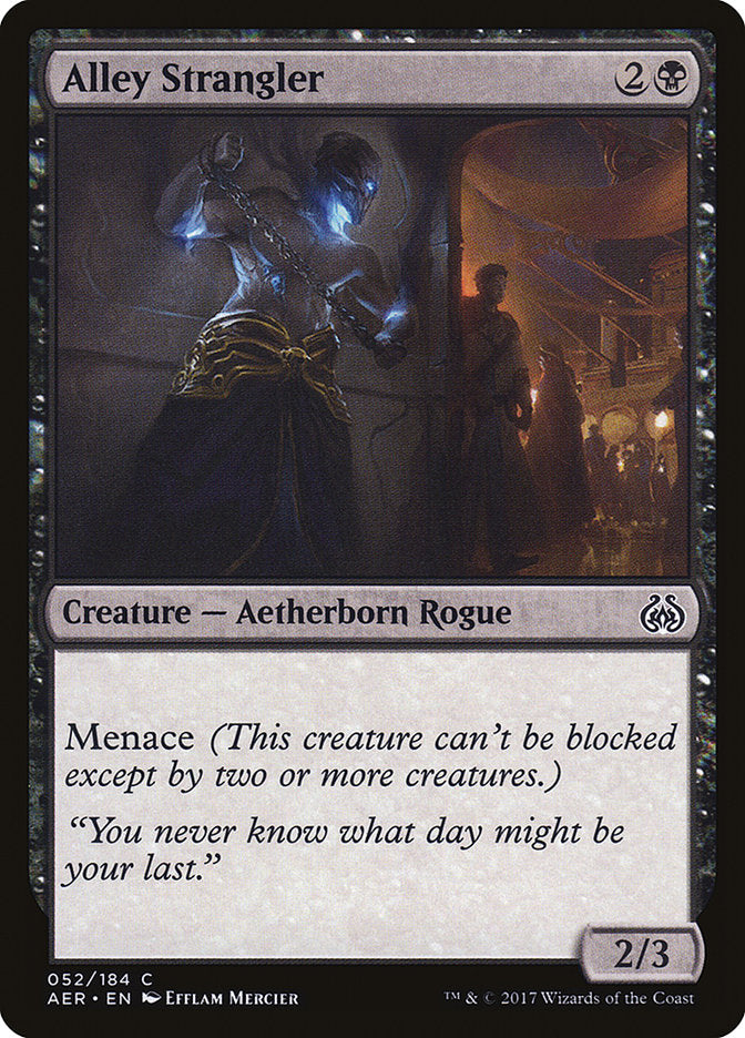 Alley Strangler (Intro Pack) [Aether Revolt Promos] | Good Games Morley