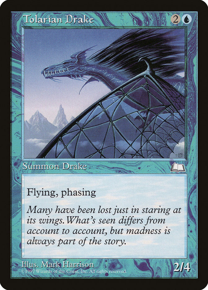 Tolarian Drake 55/167 (Weatherlight)  | Good Games Morley