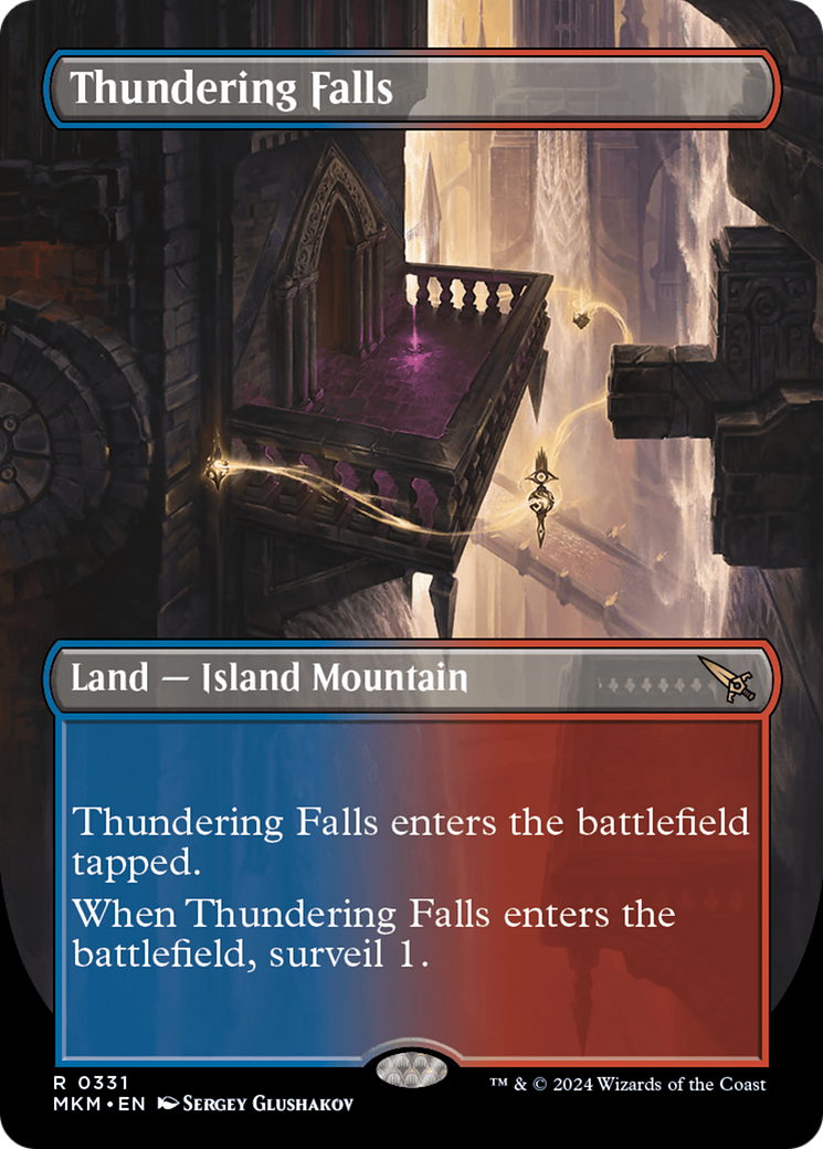 Thundering Falls (Borderless) [Murders at Karlov Manor] | Good Games Morley