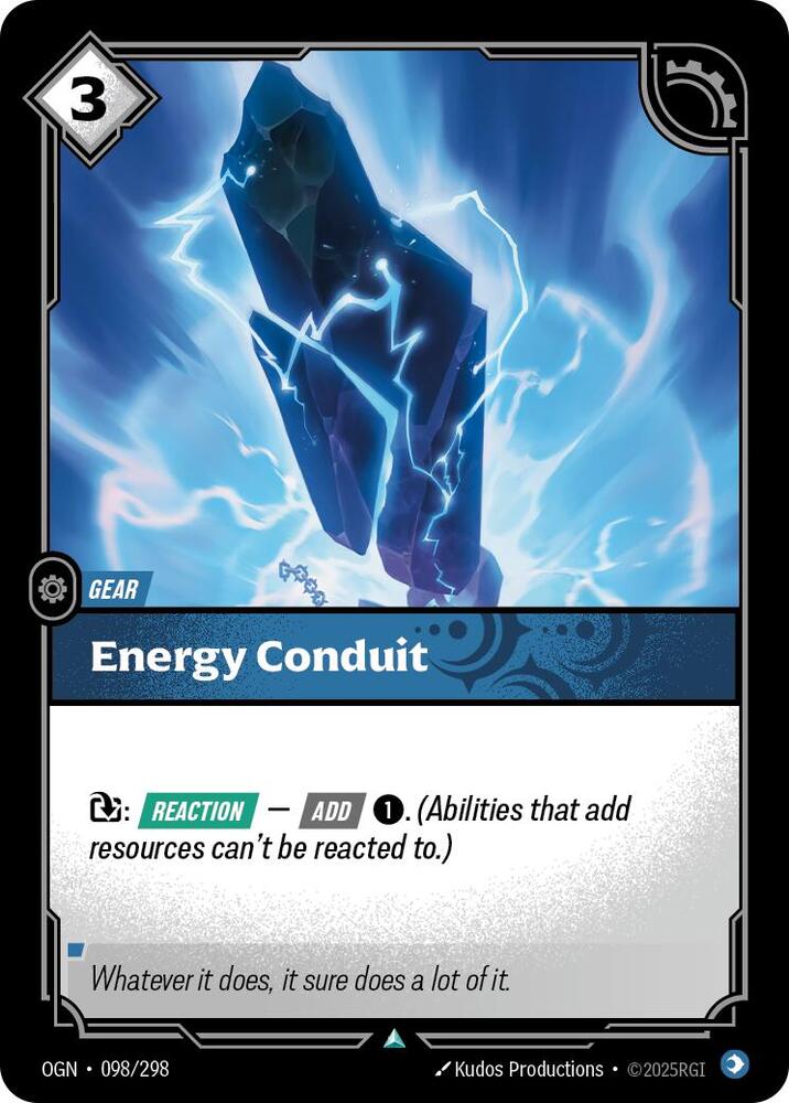 Energy Conduit 098/298 (Origins)  | Good Games Morley