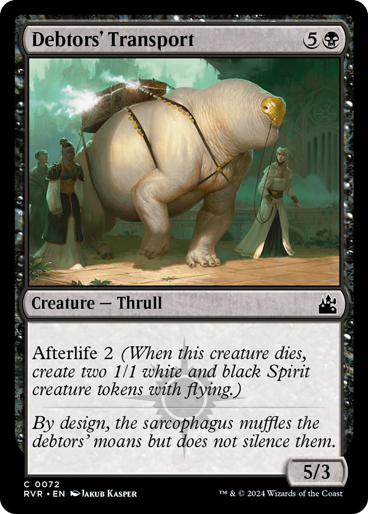 Debtors' Transport [Ravnica Remastered] | Good Games Morley