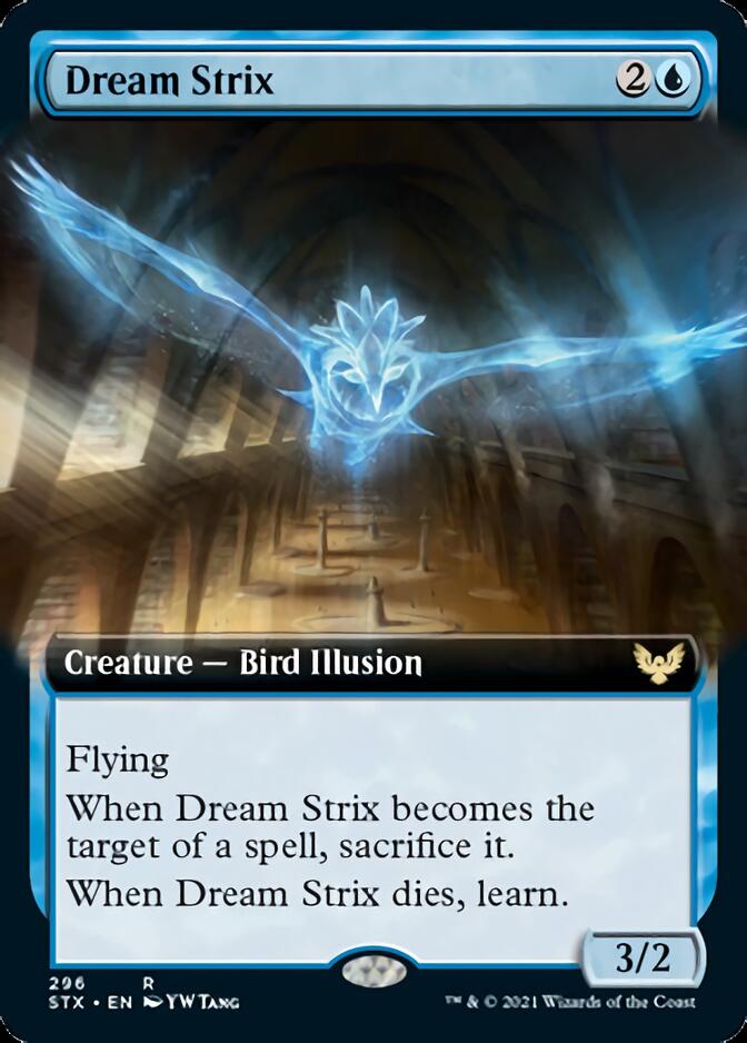 Dream Strix (Extended Art) [Strixhaven: School of Mages] | Good Games Morley