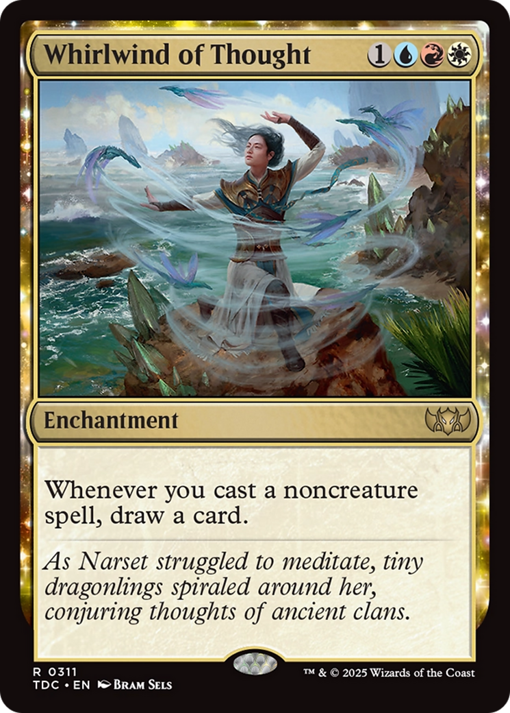 Whirlwind of Thought [Tarkir: Dragonstorm Commander] | Good Games Morley