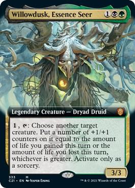 Willowdusk Essence Seer Extended Art 333 (Commander 2021)  | Good Games Morley