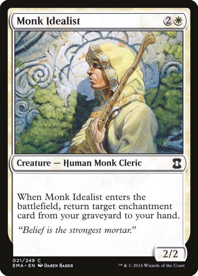 Monk Idealist 21/249 (Eternal Masters)  | Good Games Morley