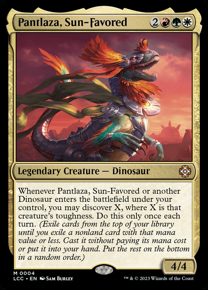 Pantlaza, Sun-Favored 4 (Commander: The Lost Caverns of Ixalan)  | Good Games Morley