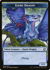 Devil // Faerie Dragon Double-Sided Token [Dungeons & Dragons: Adventures in the Forgotten Realms Tokens] | Good Games Morley