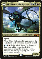 Nicol Bolas, the Ravager // Nicol Bolas, the Arisen [Core Set 2019 Prerelease Promos] | Good Games Morley