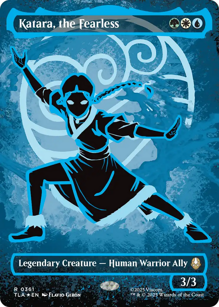 Katara, the Fearless (Borderless Battle Pose) [Avatar: The Last Airbender] | Good Games Morley
