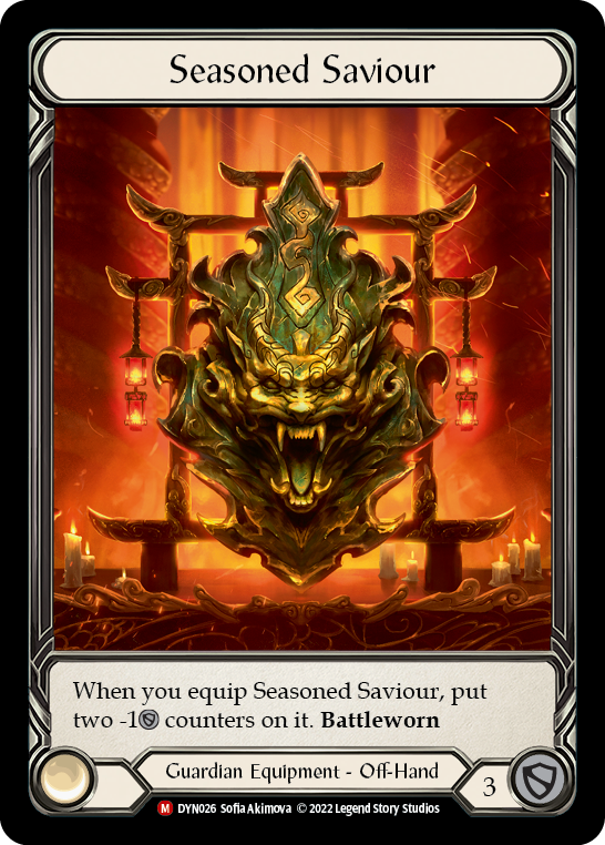 Seasoned Saviour [DYN026] (Dynasty)  Rainbow Foil | Good Games Morley