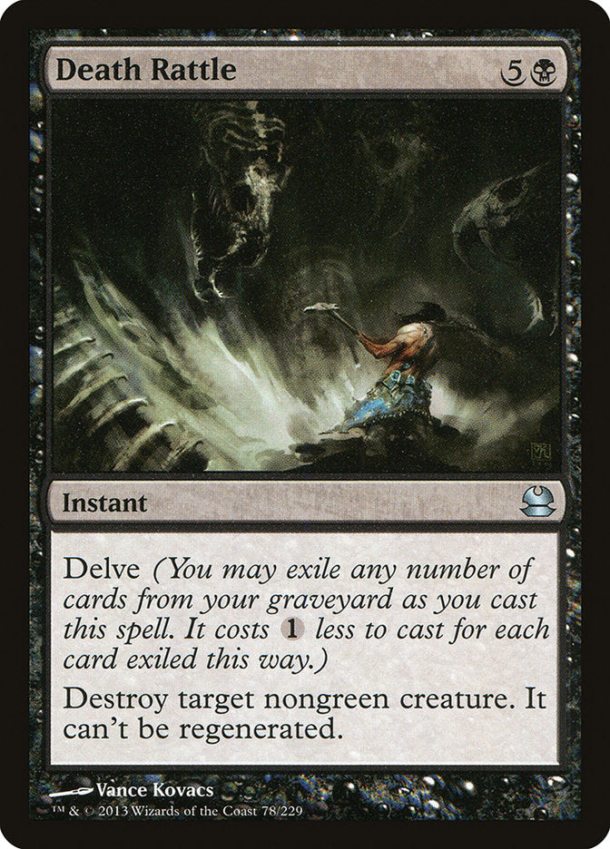 Death Rattle 78/229 (Modern Masters)  | Good Games Morley