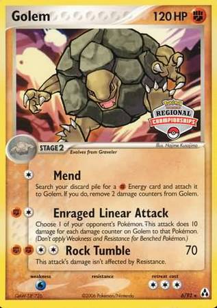 Golem (6/92) (Regional Championship Promo) [EX: Legend Maker] | Good Games Morley