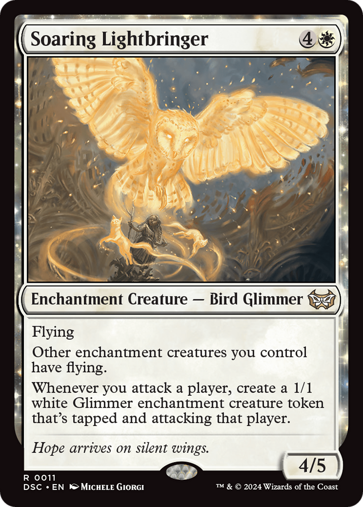 Soaring Lightbringer [Duskmourn: House of Horror Commander] | Good Games Morley