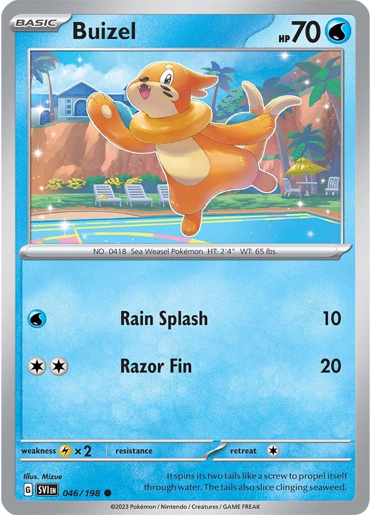 Buizel (046/198) [Scarlet & Violet: Base Set] | Good Games Morley