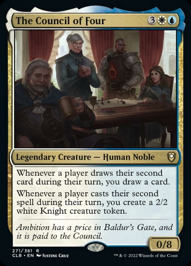 The Council of Four [Commander Legends: Battle for Baldur's Gate] | Good Games Morley