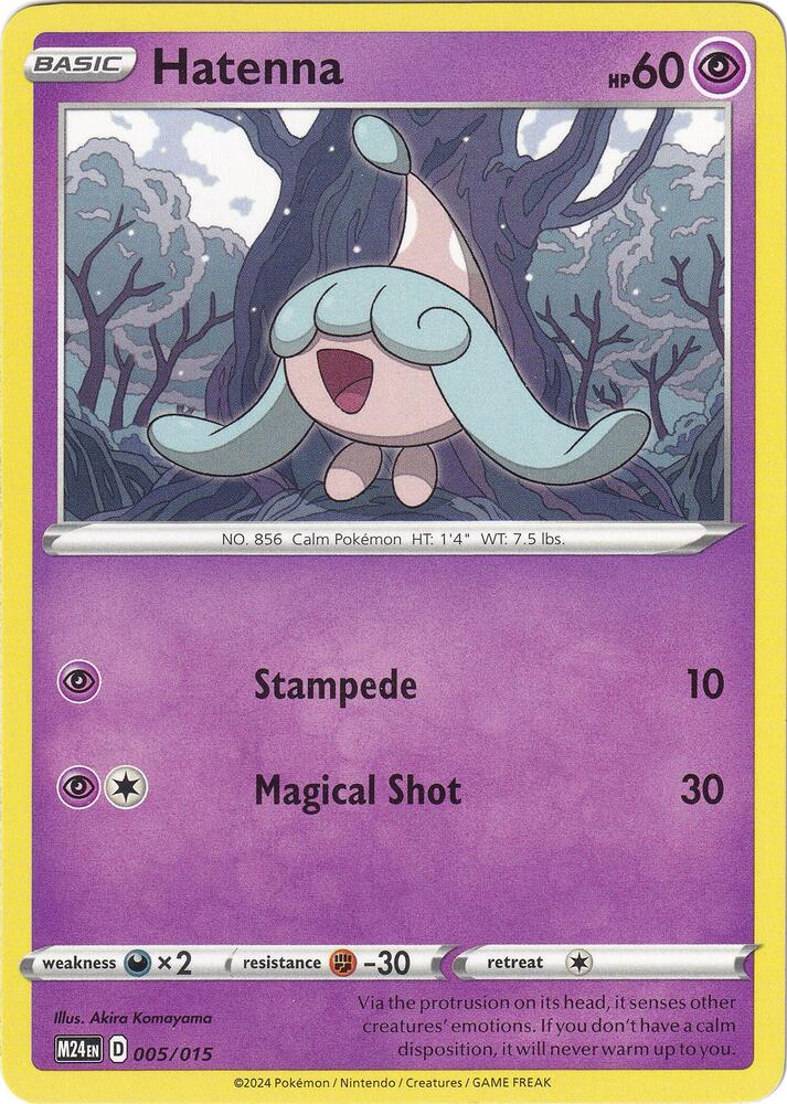 Hatenna 005/015 (McDonald's Promos 2024)  | Good Games Morley