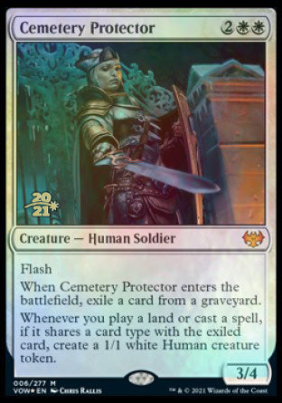 Cemetery Protector [Innistrad: Crimson Vow Prerelease Promos] | Good Games Morley