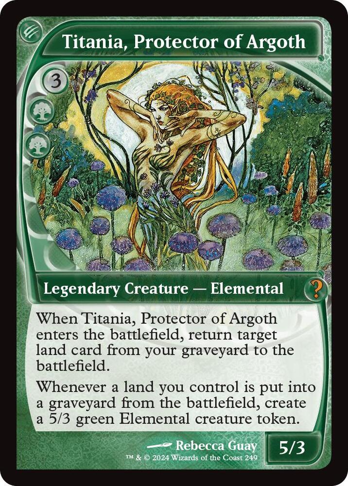 Titania, Protector of Argoth 249/390 (Mystery Booster 2)  - Future Sight Foil | Good Games Morley