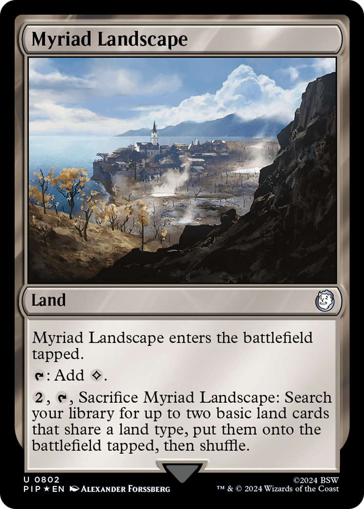Myriad Landscape (Surge Foil) [Fallout] | Good Games Morley